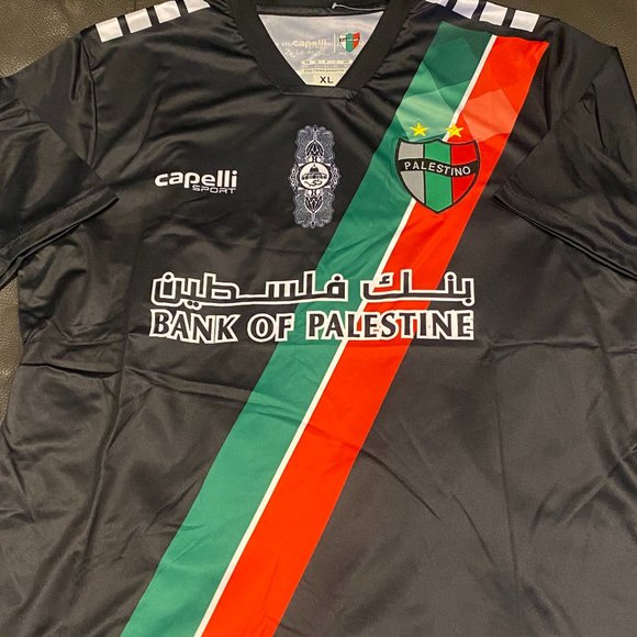 Capelli brand CHILE CLUB DEPORTIVO PALESTINO PALESTINE JERSEY M,L,XL,2XL New - Picture 1 of 6